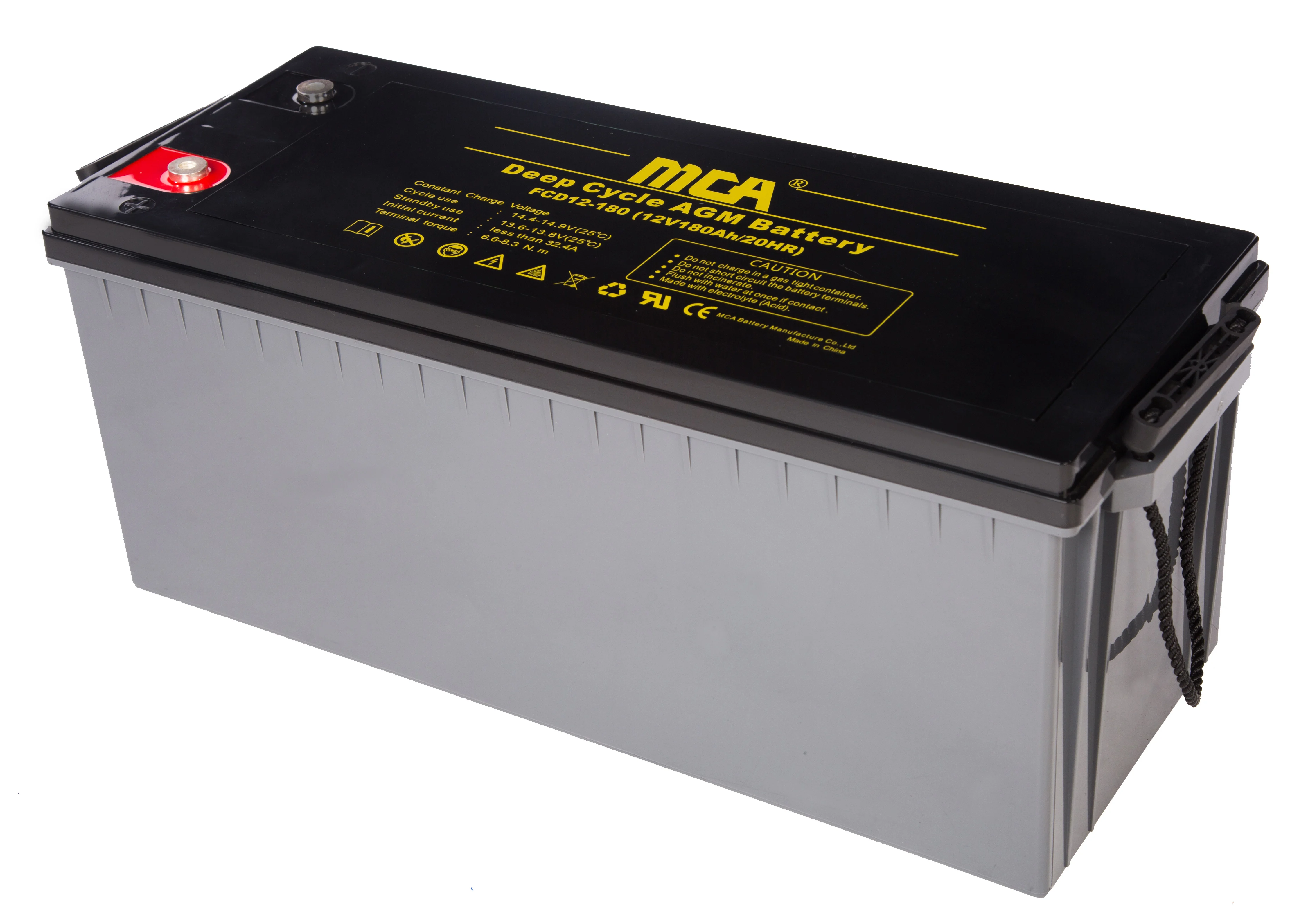 Hot sale mca vrla  12v 85ah agm deep cycle solar battery