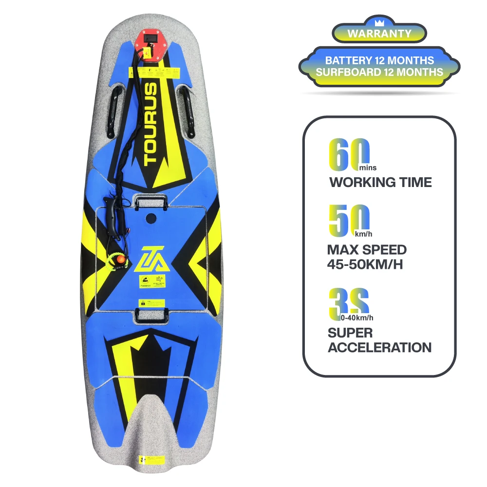 TOURUS Electric Surfboard Jet Ocean Water Power Surf 2024 Propeller Electric Surfboard
