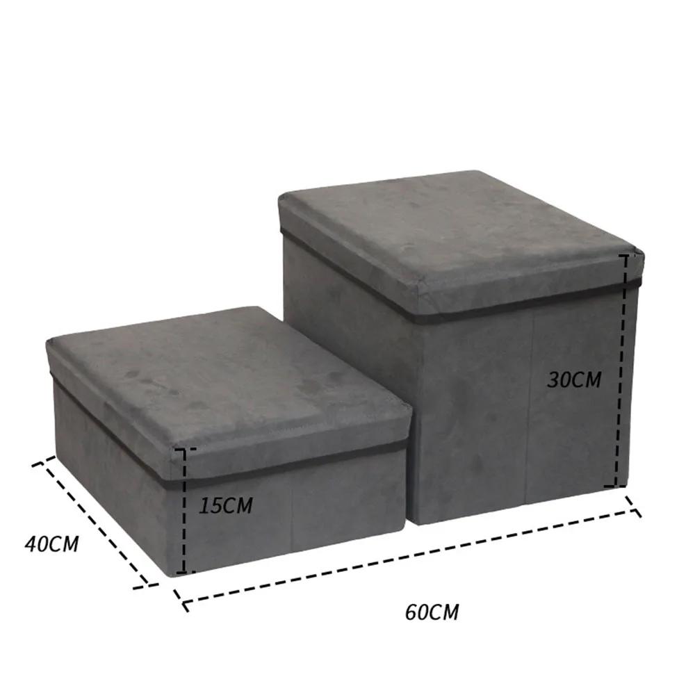 Newest Dog Ramp Pet  plastic collapsible Ladder   Durable Non-slip Pet Steps Dog Stairs