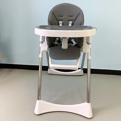 IVOLIA blue portable dining adjustable feeding chair for infants multi-function baby high chair