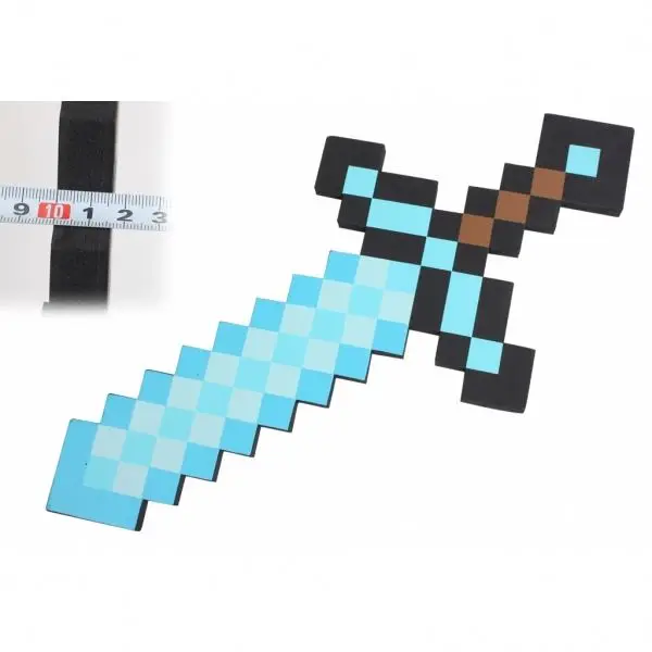 60CM Safe Toys For Children Figures Christmas Gifts Collectible Mine Craft Anime Foam Sword
