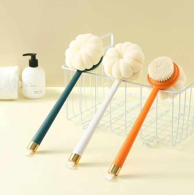 Bath Brush exfoliating brush boar body back shower Washing Bath Body cleaning Long Handle bath brush