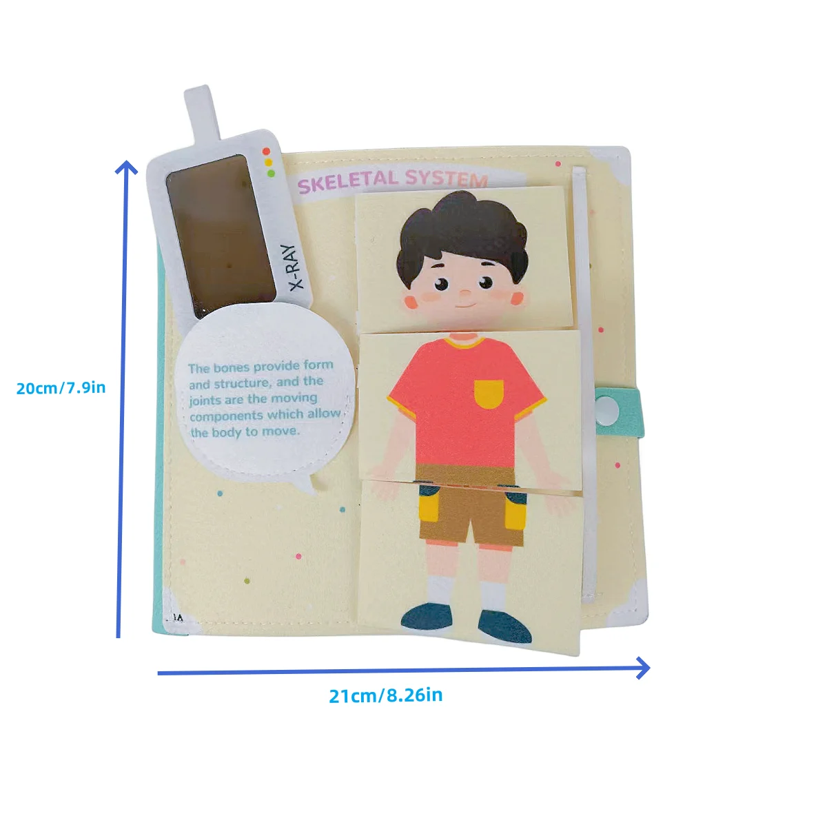 Popular Toys and Factory Educational Sensory Felt Quite Book for 2-6ages Kids Felt Educational Toy