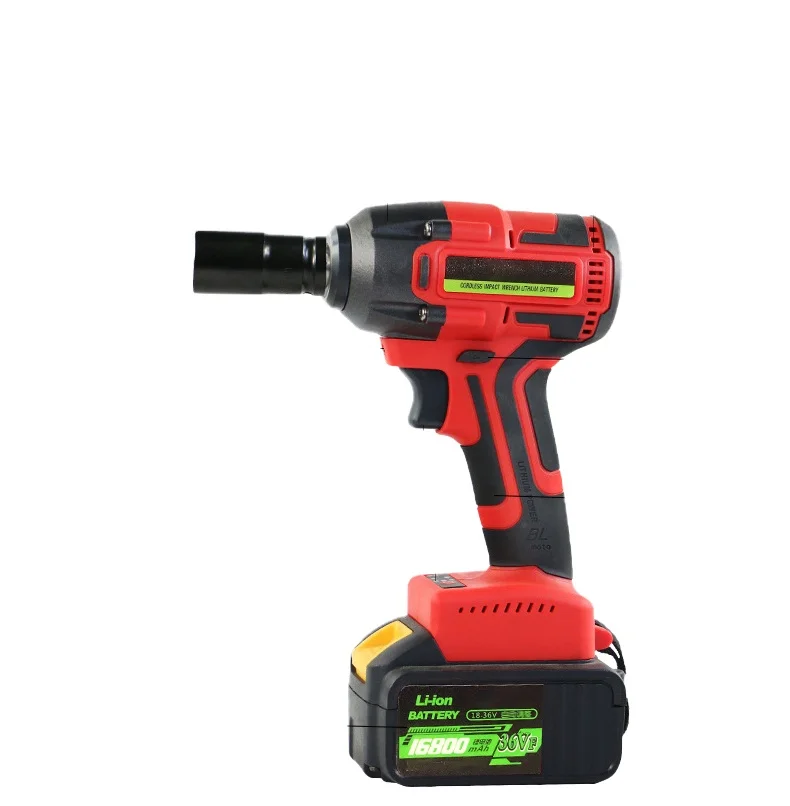 21V Brushless Electric Cordless Wrench Electric Impact Wrench Cordless Impact Wrench High Torque