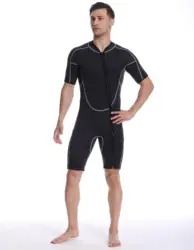 1.5mm 2mm 3mm Custom Shorty Neoprene Diving Suits Soft Sleeve Mens Surfing Swimming Freediving Wetsuit