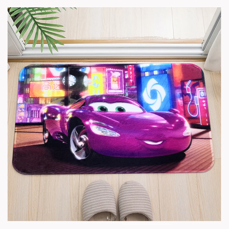 Non-Slip Velvet Soft Flannel Fiber Pebble Shower Bathroom Bath Mats Washable