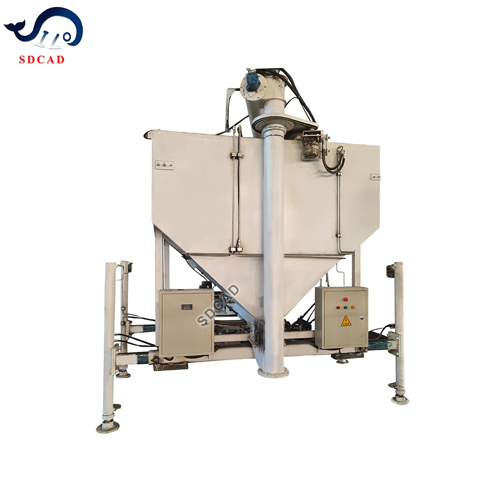 Construction Machinery Industry Customized small Low Profile Portable Cement Silo