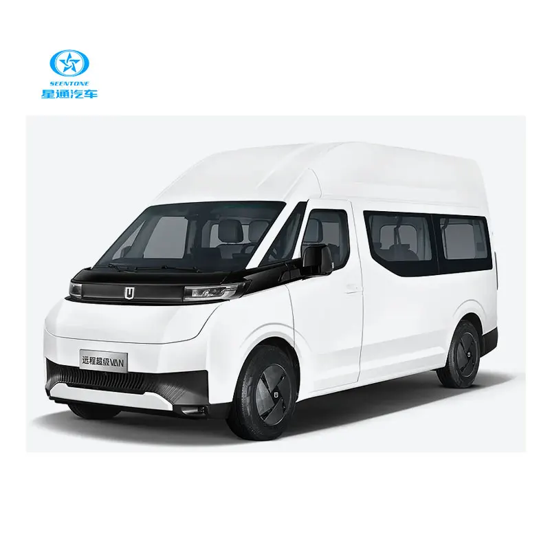 Электрический пассажирский автомобиль Geely mini ev van Новый энергетический минивэн микроавтобус 14 фургон