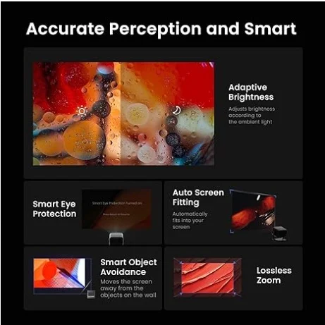 Product details JMGOs N1 Pro Triple Laser Projector 1500 CVIA Lumens, 1600:1 FOFO Contrast, 1080P FHD, 4K Supported, 180