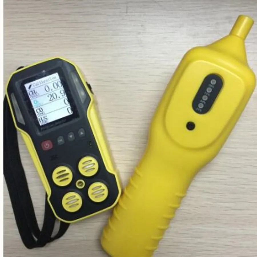 Data logger Portable biogas analyzer CH4 CO2 H2S multi gas detector for biogas and landfill mixed gases