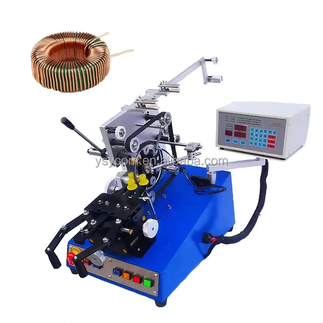 High quality Data storage up to 999 steps of digital controllers automatic coil winding machine