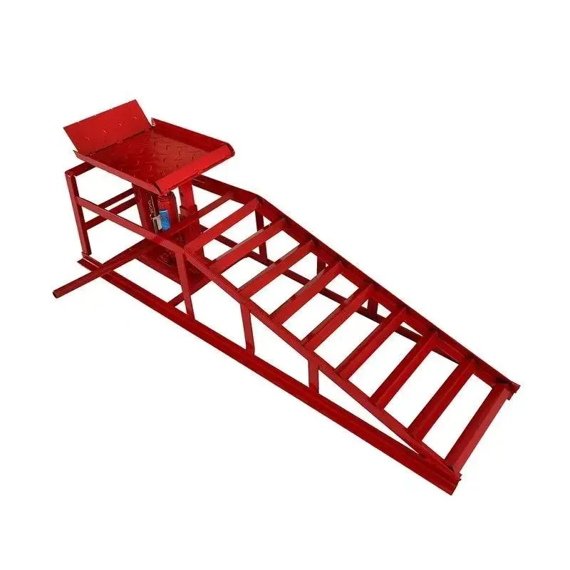 2 Ton Garage Repair Equipment Two-Post Design Car Ramp for Repair Cars and Trucks hydraulic car ramp portable