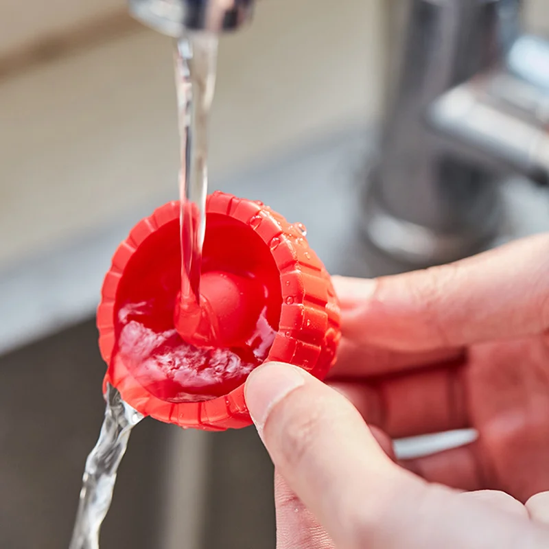 Creative Silicone Cap Bottle Stopper Fresh-Keeping Lid Little Red Riding Hood Seal Stopper Champagne Wine Glass Bottle