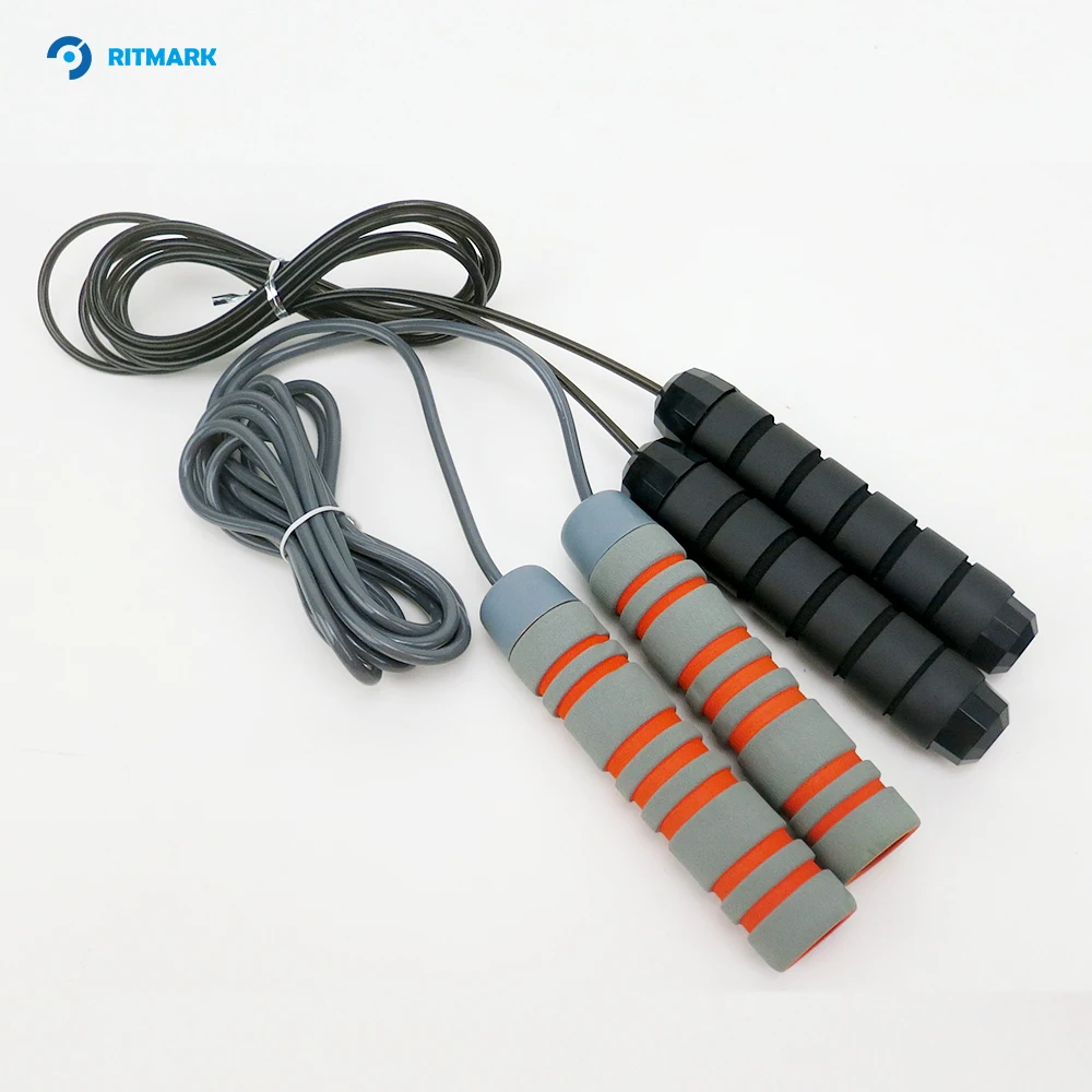 High Quality Fitness  Ball Bearing Weighted Cordless Wireless Skipping Jump Rope Without Rope