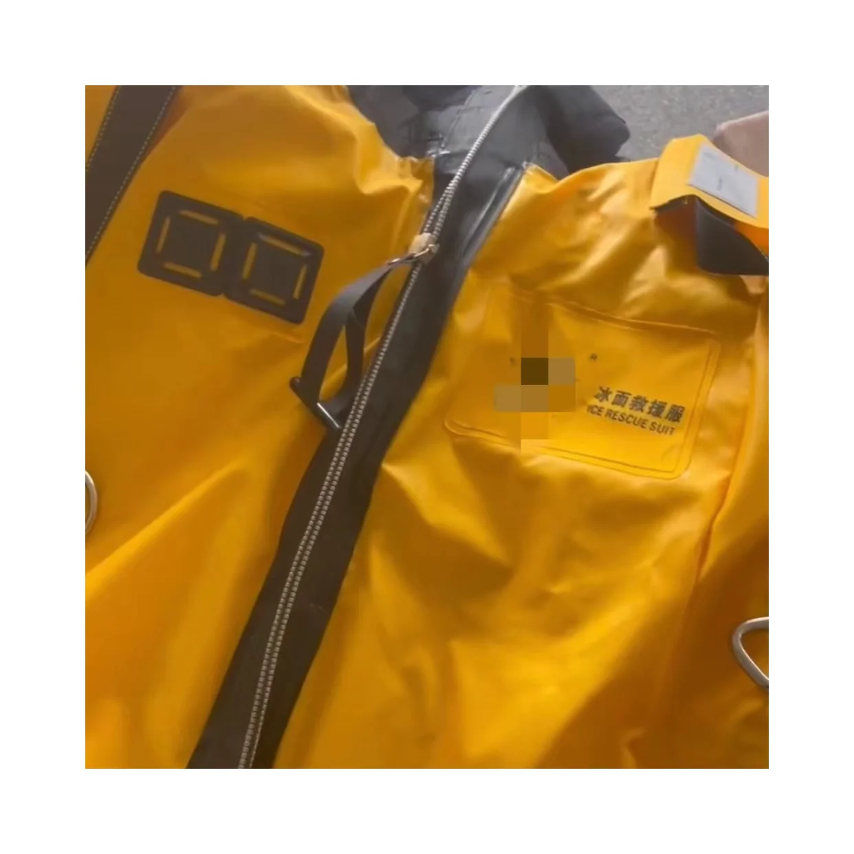 TOPAZ Airtight Zipper for Ice Rescue Suit TPU Weldable Suits Manufacturer