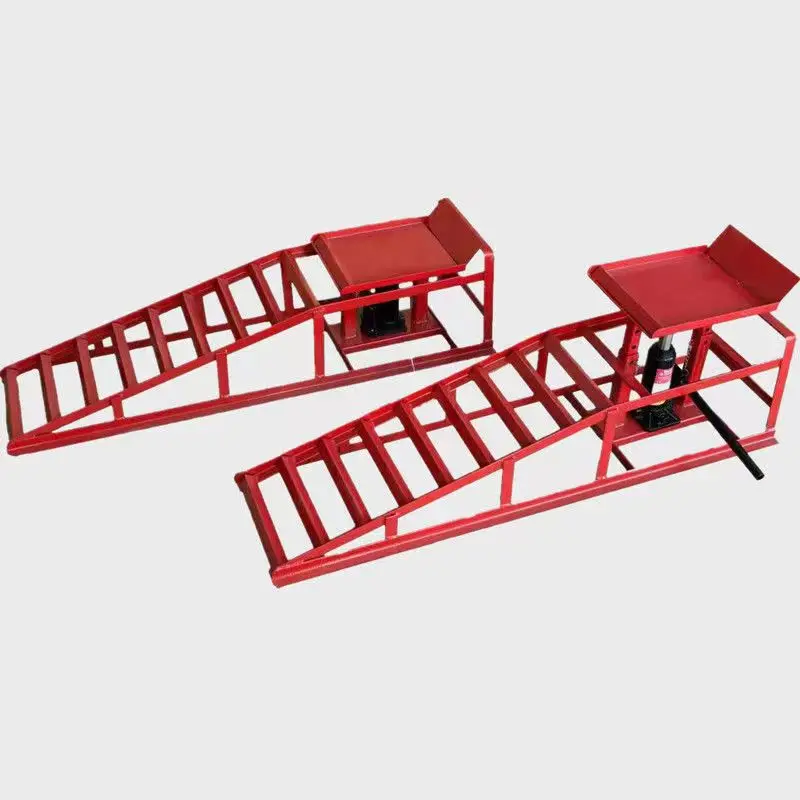 2 Ton Garage Repair Equipment Two-Post Design Car Ramp for Repair Cars and Trucks hydraulic car ramp portable