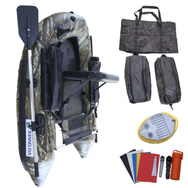 PVC material OEM Inflatable Belly Boat For Fishing  Factory Wholesale