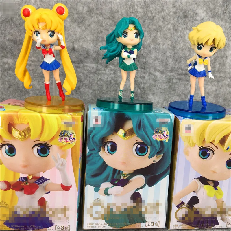 Japan Anime SAILOR MOON Figure Blind Box Ornaments Claw Doll Machine Blind Box Toys