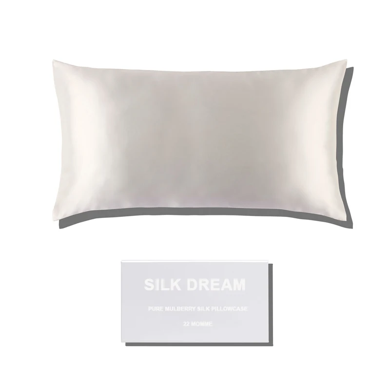 Wholesale Natural Organic 100% Mulberry Silk Anti Aaging Pillow Case for Hair and Skin With Oeko-Tex Certificate