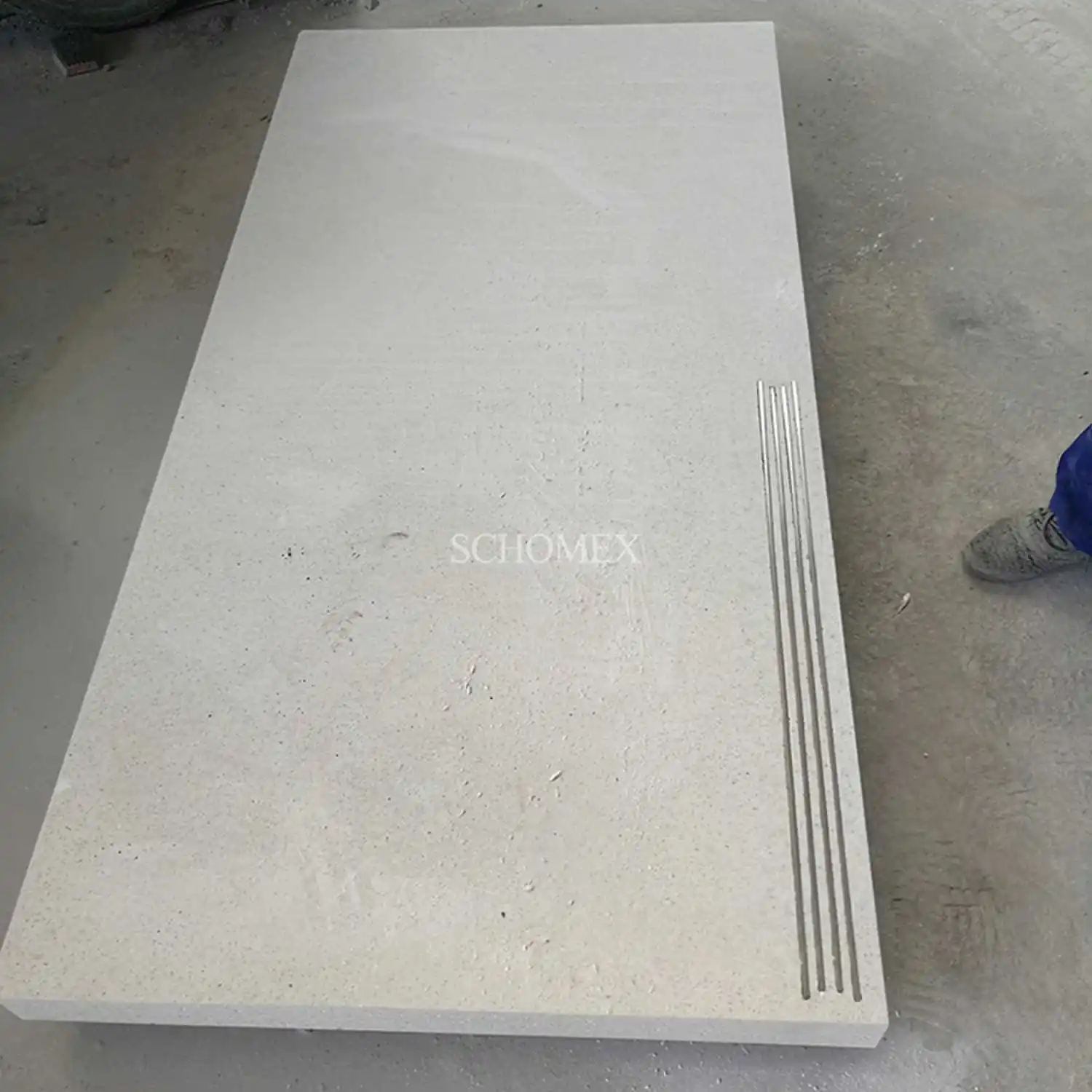 Schomex  Wholesale Customized Stair Steps Slabs Tread with Laminated Edges