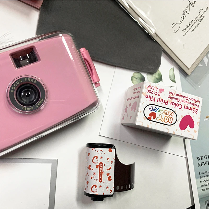 DOGGY Reusable vintage film camera cute point-and-shoot 35 mm Non-disposable camera film