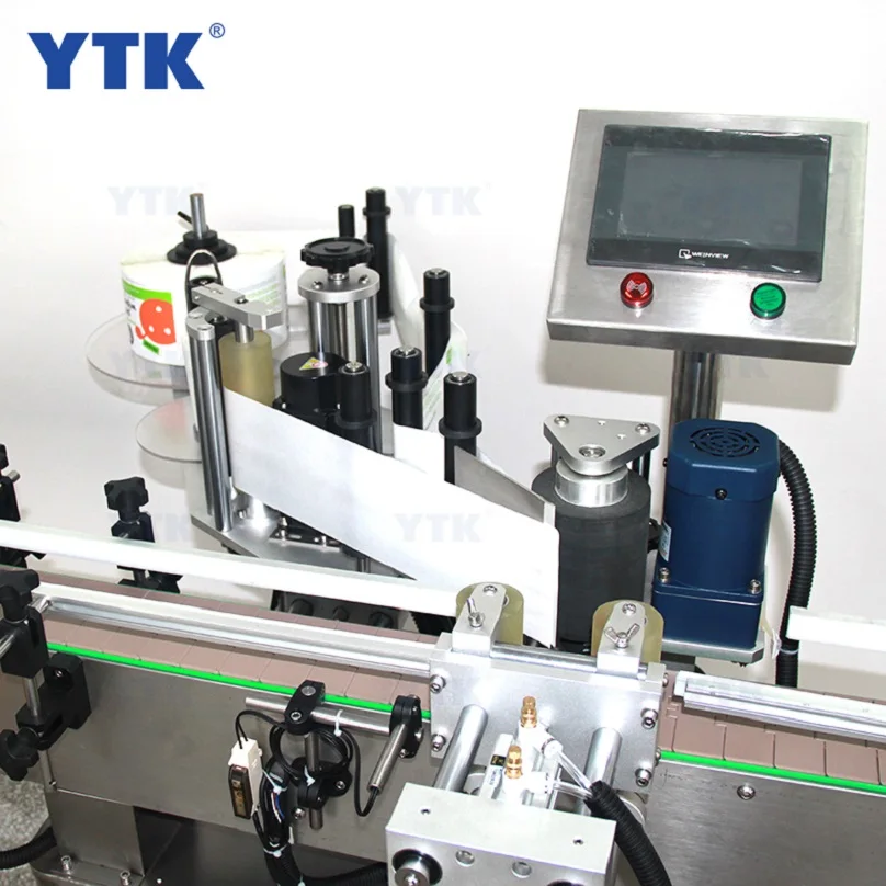  YTK-260 Автоматическая Этикетировочная машина для круглых бутылок с соком высокой