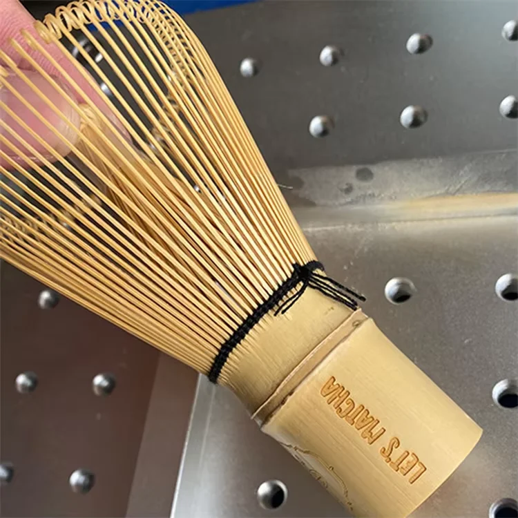 Custom Logo Wholesale Starter Kit Japanese Style Tradition For Matcha Power Brush Chasen Organic Bamboo 100 Prongs Matcha Whisk