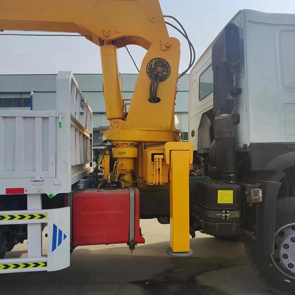 20 tons cargo truck with 10 ton 12 tons boom crane