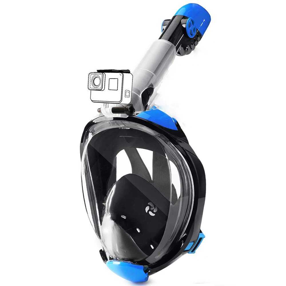 180 Degree Full Face Snorkeling Mask Anti Fog Diving Mask