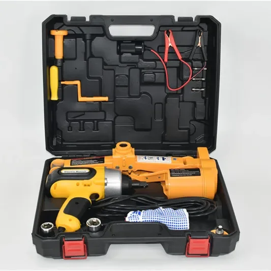 ZS2SJ-B05 in stock 42cm 2 ton electric car lift jack kit for SUV repair tools 12 volt electric impact wrench car jacks