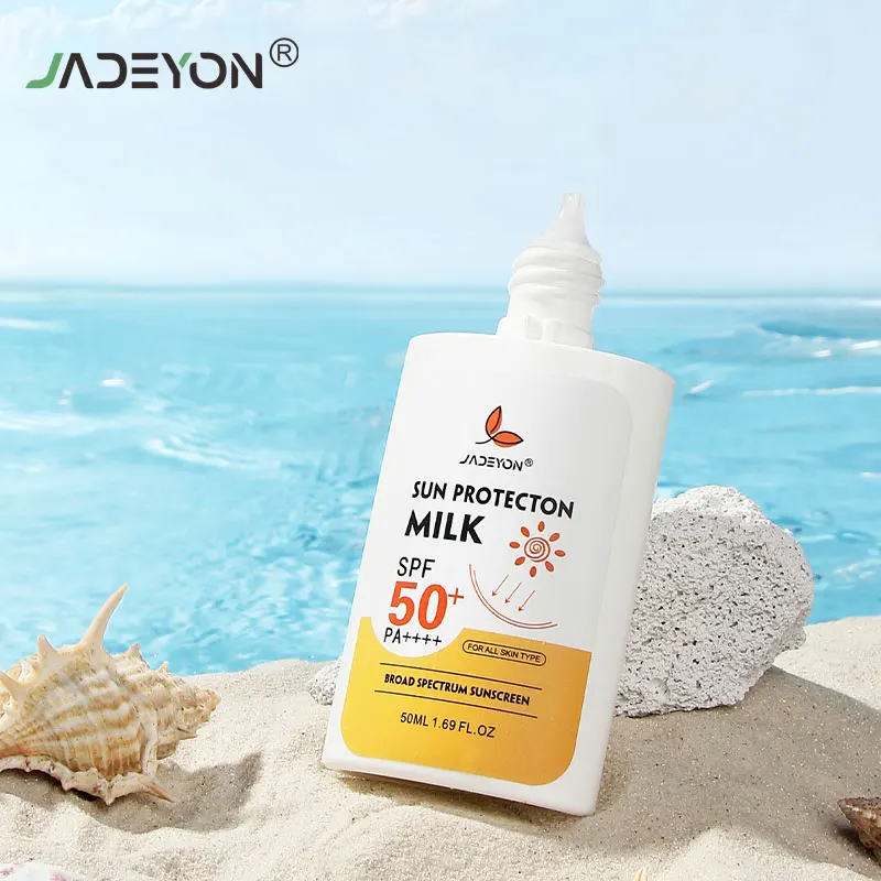 OEM Complete No-Stress Physical Sunscreen Spf50 Pa++++ Wholesale Sunblock Natural Organic Sunscreen Sun Screen Products For Skin