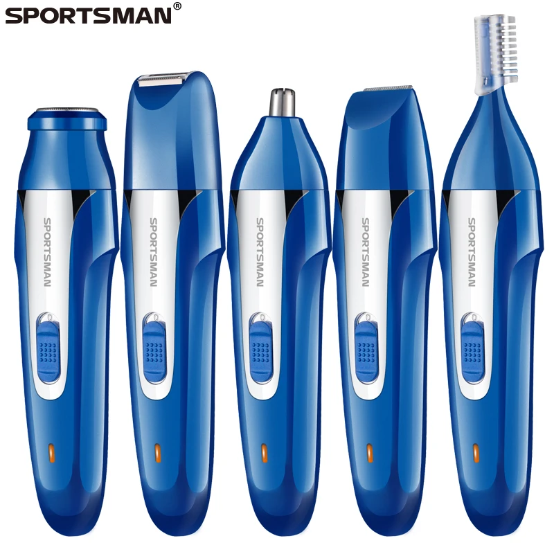 
Hot Selling Clippers Epilator Removal 100% Washable 5in1 Professional Painless Nose Hair Trimmer USB Electric Trimmer 