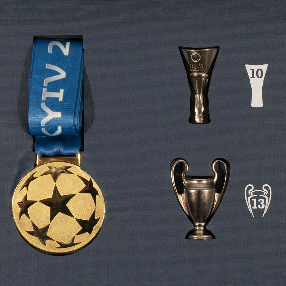 Custom Awards Race League Football Medal Athletic Medallion 3D Brass Gold Silver Bronze Metal Europe Champions League Medal