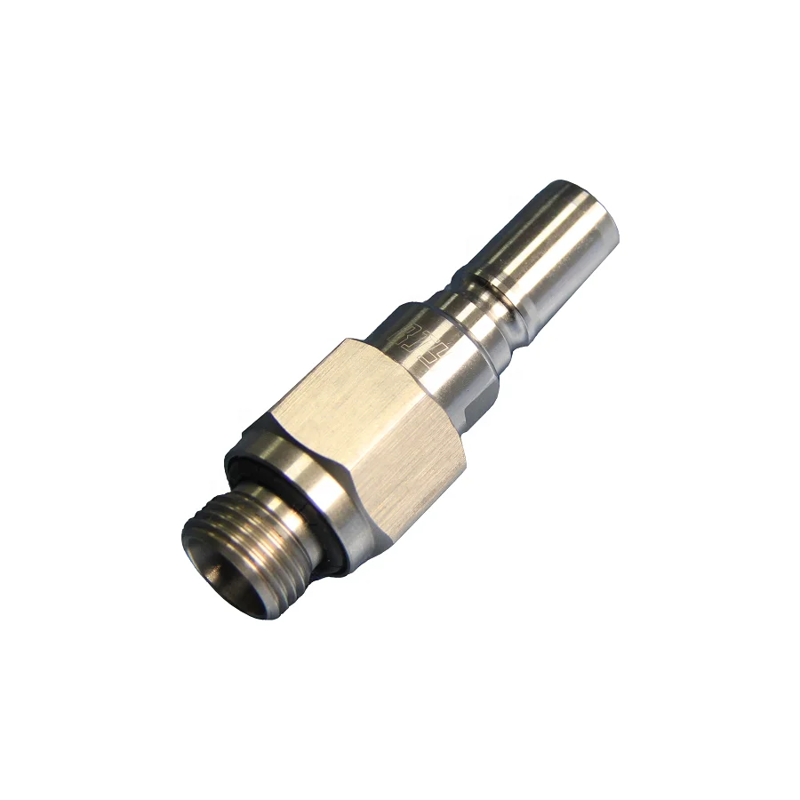 G1/4 Quick-Release Single-Way Coupling Stainless Steel Hydraulic Connector