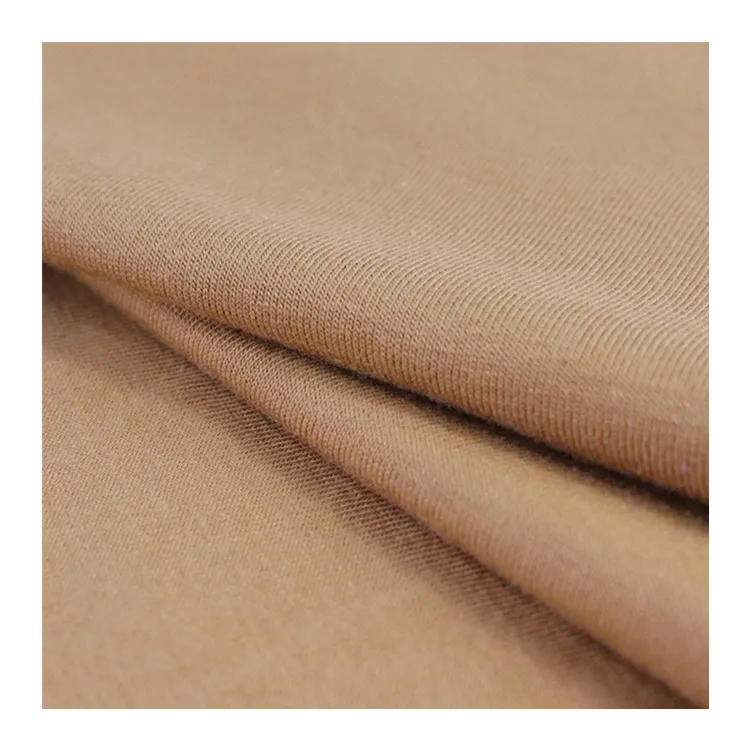 
60% Combed Cotton Fabric 40% Lenzing Modal Single Jersey Fabric Free Sample Spandex 