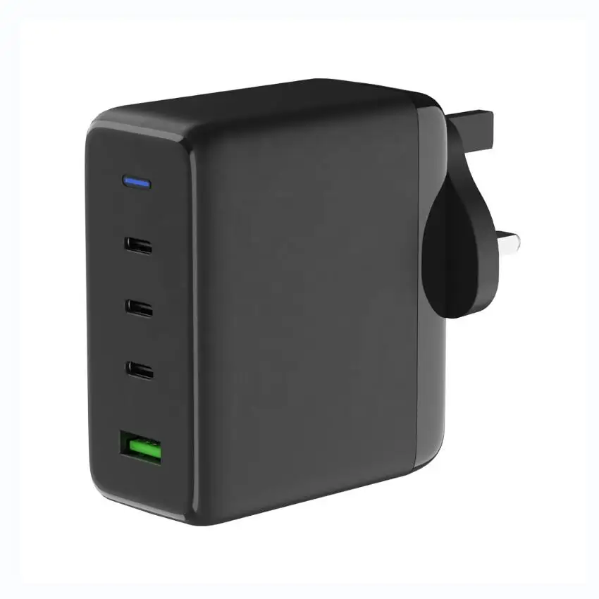 Phone Accessories Fast Charger Shenzhen Usb Multiple C 4 Ports Wall Uk 3 Pin for Iphone 13 Pro Max Laptop 150w OEM Logo ZX-4U13T