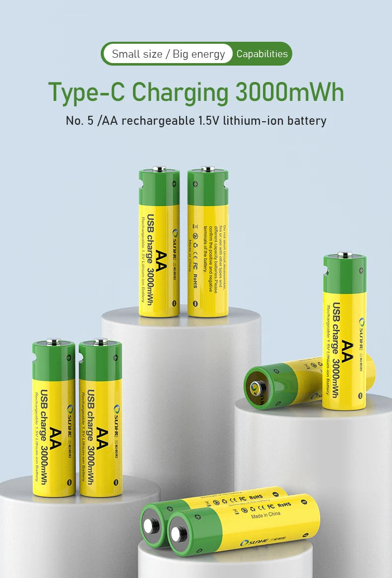Aa 600 мАч 3000mah1.2V батареи перезаряжаемые AA Солнечная аккумуляторная батарея для садового света