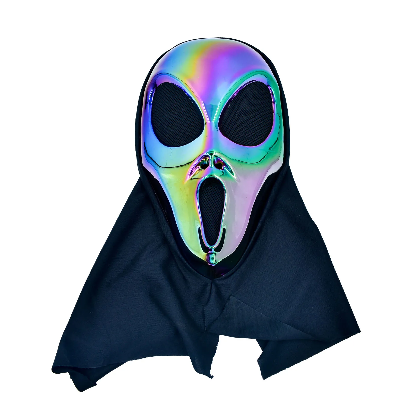 Funny Alien Movie Horror Headsets Carnival Masquerade Witch Ghost Face Mask Screaming For Festival Costume