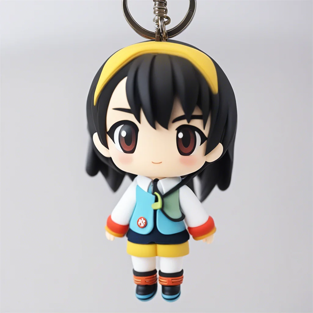 Soli Cute Cartoon Keychain 3D Patrick Keychains PVC Silicone Keyring with Wrist Strap Key Chain Sponge Doll Car Key Bag Accessor