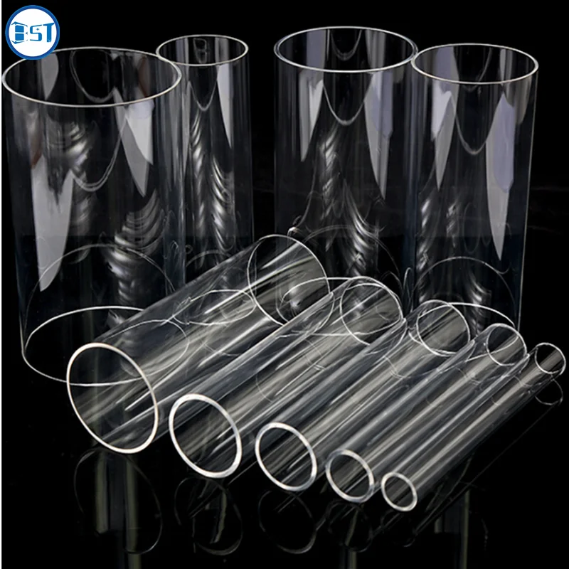 High transparent round Polycarbonate pipe