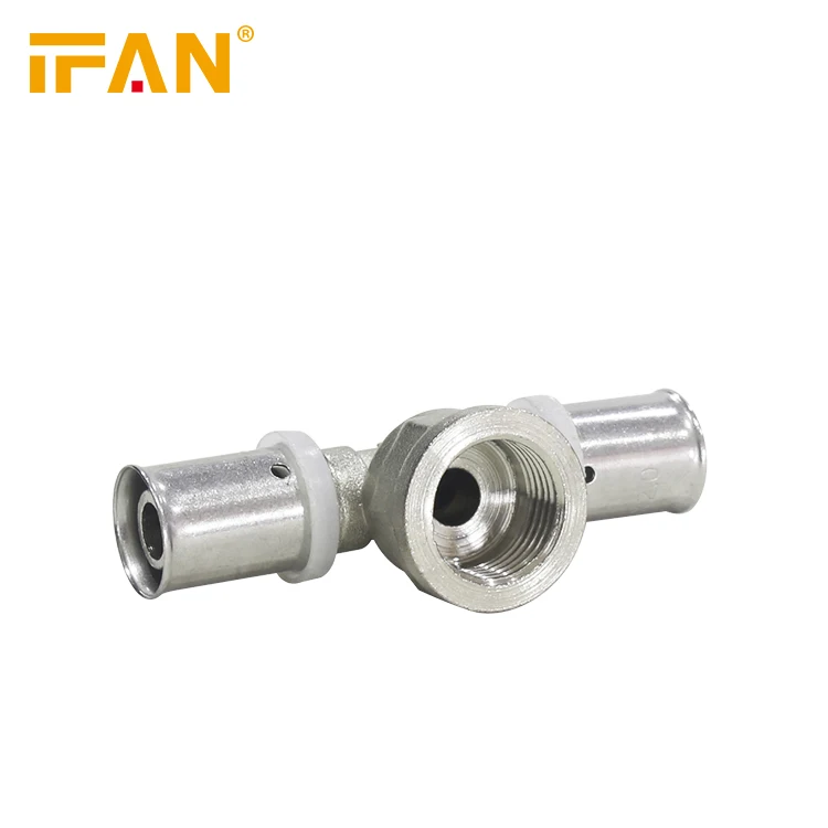IFAN Pex с латунным штуцером 1/2inch 3/4 дюймовой внутренней резьбой Тройник pex пресс-фитинги из латуни тройник для PEX трубы