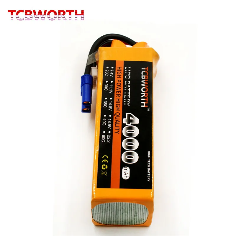 Литиевая батарея фабрика 4000mAh 7 4 v 11 1 25c 30c 35c 40c 60c 75c 100c 3s RC Lipo