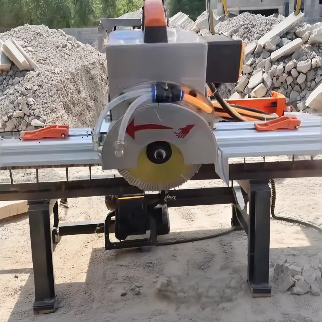 Easy Operate High Precision 2800W Portable Push Knife Rock Slab Track Tiles Ceramic Cutting Machine Cutter with Guide Rail