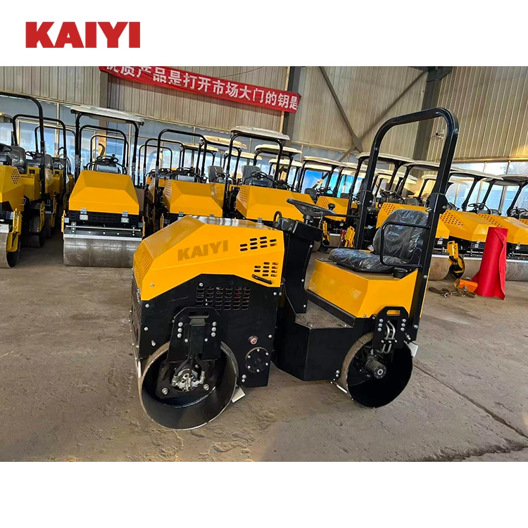 High Quality Vibratory Combination 1 Ton Mini Road Construction Vibrator Roller