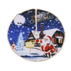 Wholesale Customized Logo Christmas Tree Dress Good Looking Stocked Christmas Tree Mat Party Supplies