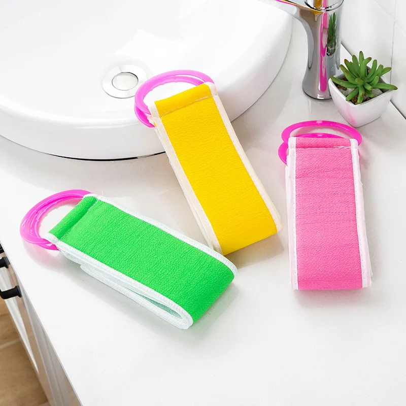 Shiyan Back Bath Strip Strip back exfoliation For Adult eco-fridendly  Body Shower Sponge Brush Loofah Back Rubbing Strip