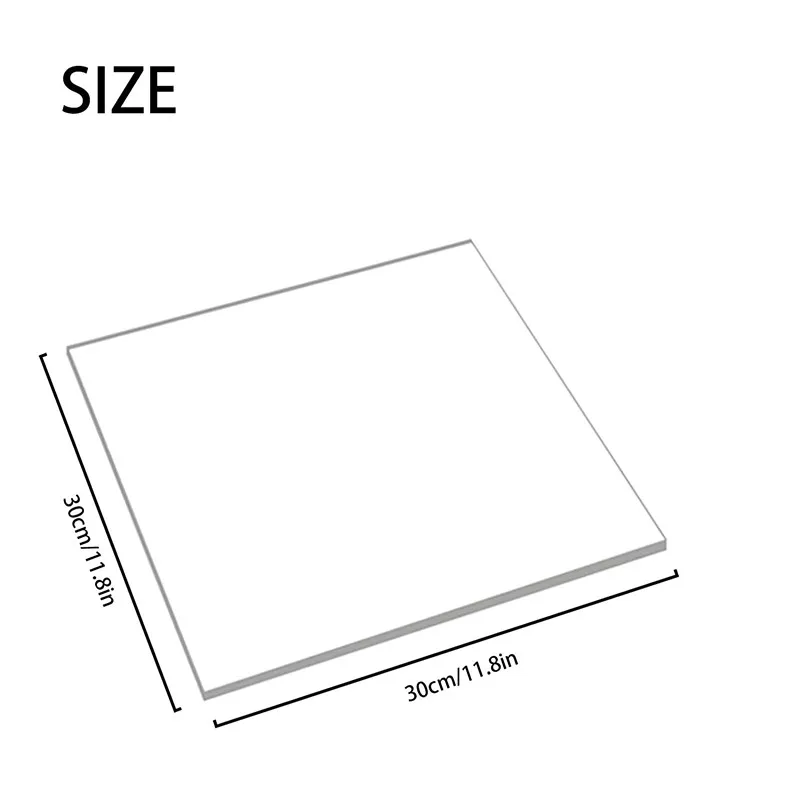 Factory manufacture customized size 12' x 12' clear cast acrylic plastic sheets panels with free sample