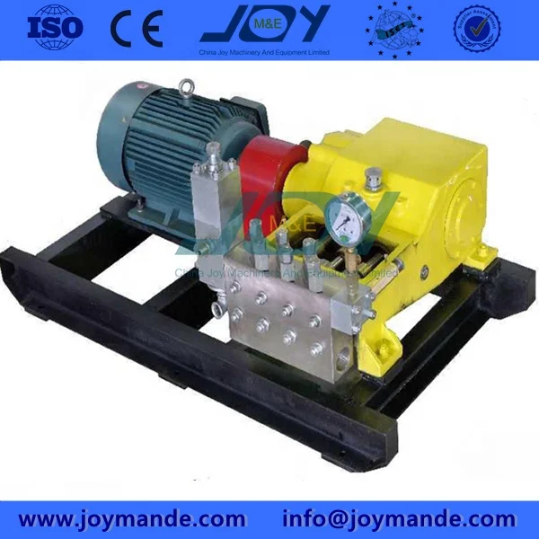 High pressure water jet blaster for cleaning rust