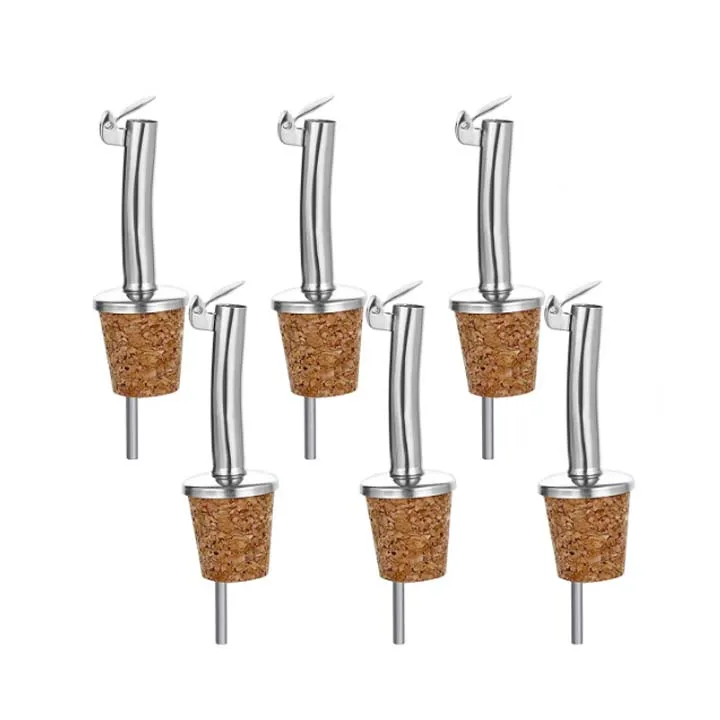 Cork Oil Dispenser Cork Design Wine Bottle Stoppers for Pours Liquid Olive Oil Wine Vinegar Customization
