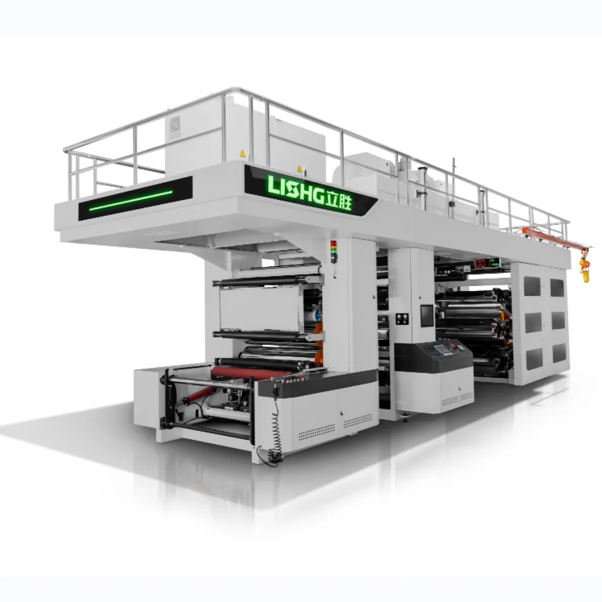 6 colors CI flexo printing machine for kraft paper thermal paper copy paper press with good quality